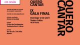 Gala Final del Concurso de Música Infantil y Juvenil Quero Cantar en A Coruña