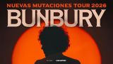 Concierto de Bunbury - 'Nuevas Mutaciones Tour 2026' en A Coruña
