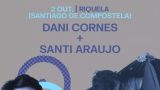 Concierto de Dani Cornes + Santi Araujo - O Son dos Arrieiros en Santiago de Compostela
