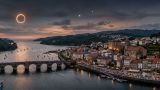 Eclipse de sol en Pontedeume: Cuándo empieza, cuánto dura y ¿se ocultará el 100%?