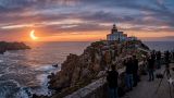 Eclipse de sol en Fisterra: Cuándo empieza, cuánto dura y ¿se ocultará el 100%?