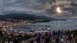 Eclipse de sol en Ribeira: Cuándo empieza, cuánto dura y ¿se ocultará el 100%?