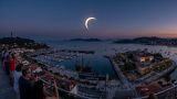 Eclipse de sol en Baiona: Cuándo empieza, cuánto dura y ¿se ocultará el 100%?