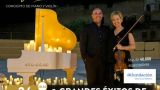 Concierto de piano y violín 'Grandes Éxitos de los 80s y 90s A la Luz de las Velas' en Ferrol