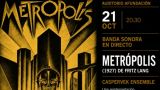 Concierto de Caspervek Ensemble y proyección de 'Metrópolis' de Fritz Lang - MusicaV 2026 en Vigo
