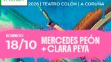 Concierto de Mercedes Peón + Clara Peya - Ciclo Tándem 2026 en A Coruña